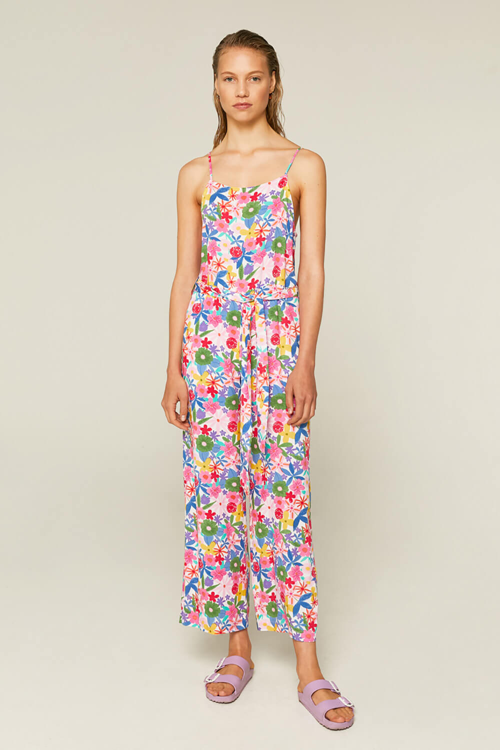 Floral Jumpsuit