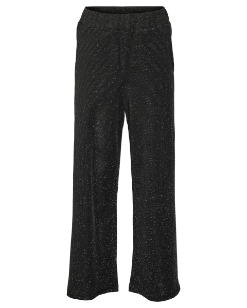 Fashion-forward shimmer trousers for cocktail dressing and holiday outfits