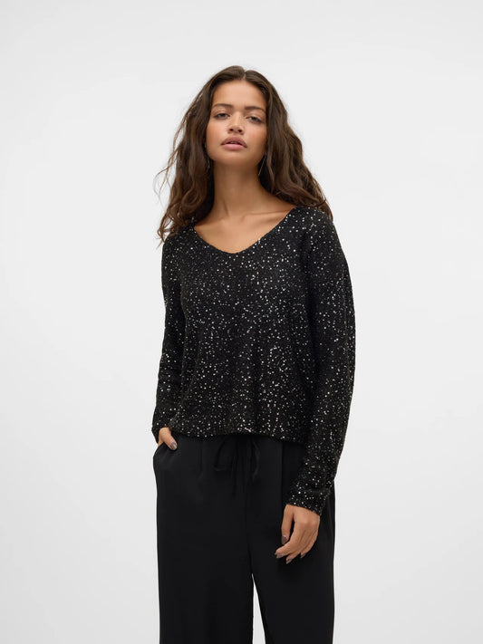 Leilani Black Pullover