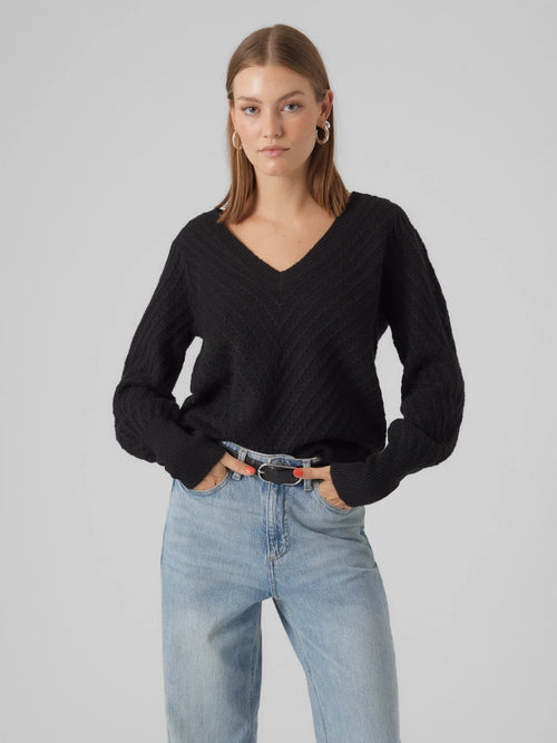 Stinna Black Pullover