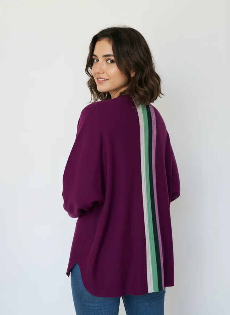 Striped Back Pullover