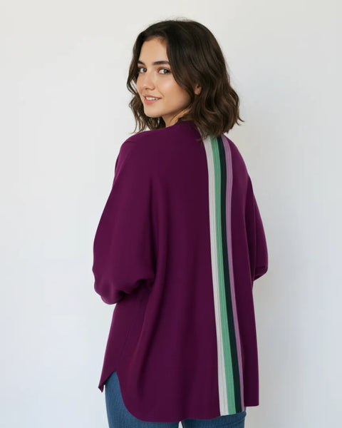 Striped Back Pullover