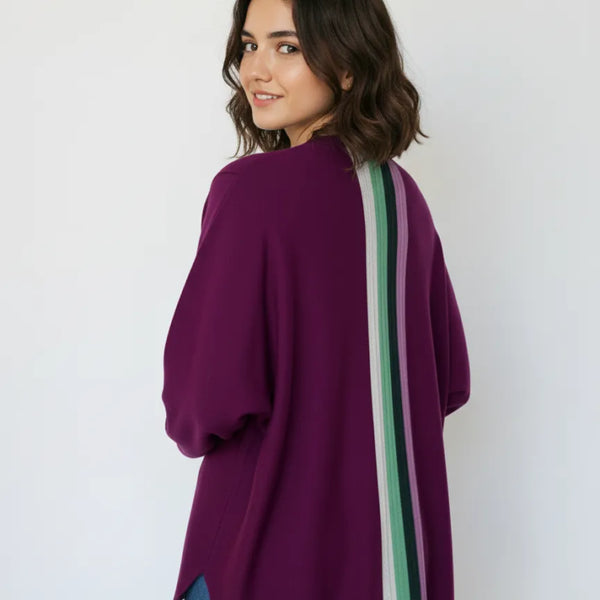 Striped Back Pullover