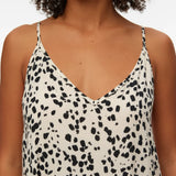 Women's relaxed fit leopard-inspired maxi dress perfect for holidays, beach vacations, brunch, and effortless everyday elegance.