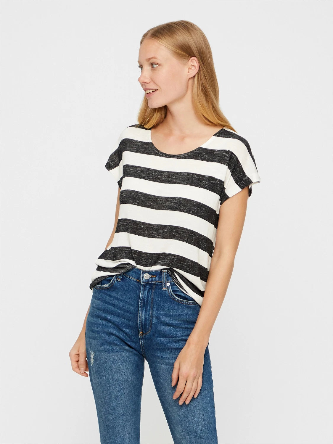 Wide Stripe Top